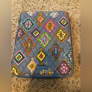 Vera Bradley Tablet Tamer Organizer in Painted Medallions Signature Cotton